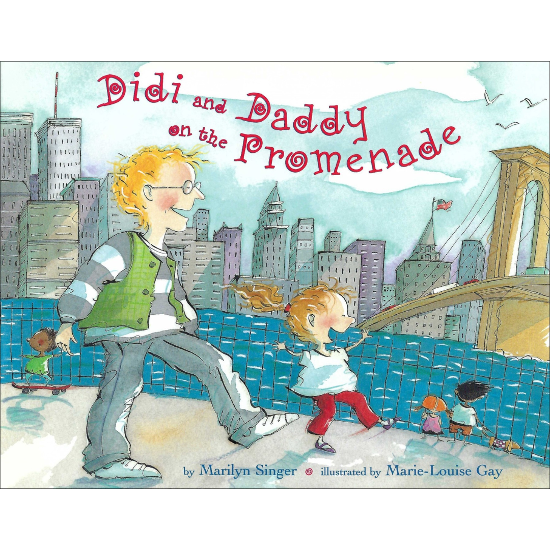 Didi and Daddy on the Promenade